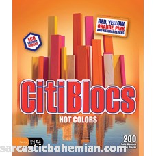 CitiBlocs 200-Piece Hot-Colored Building Blocks B003RCJXBA
